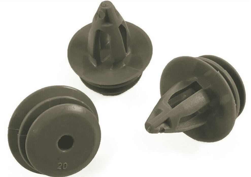 10 Grey Plastic Door Card Trim Clips Panel Fastener for BMW Series 1 3