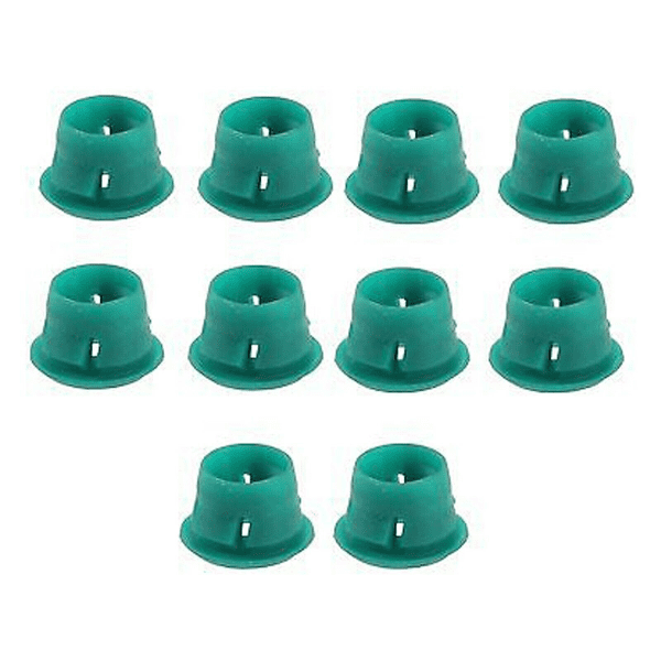 10 Side Skirt Moulding Rocker Panel Clip Green Plastic Grommet for BMW