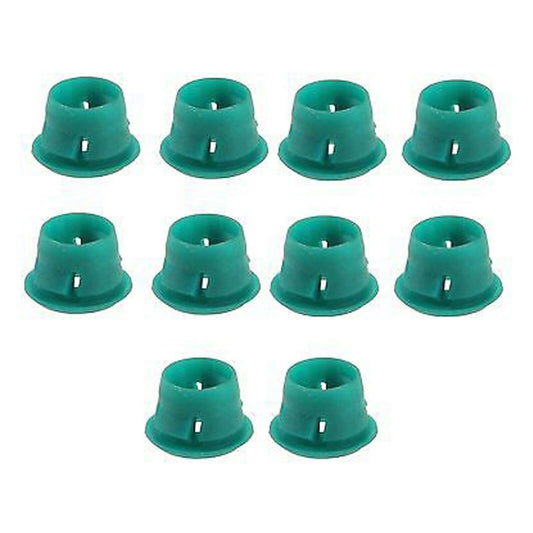 100x Green Plastic Grommet Trim Clips for BMW Side Skirt