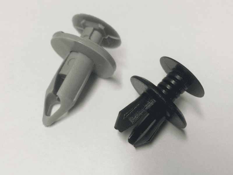 100x Grey Panel Lining Carpet Trim Clips for VW Transporter