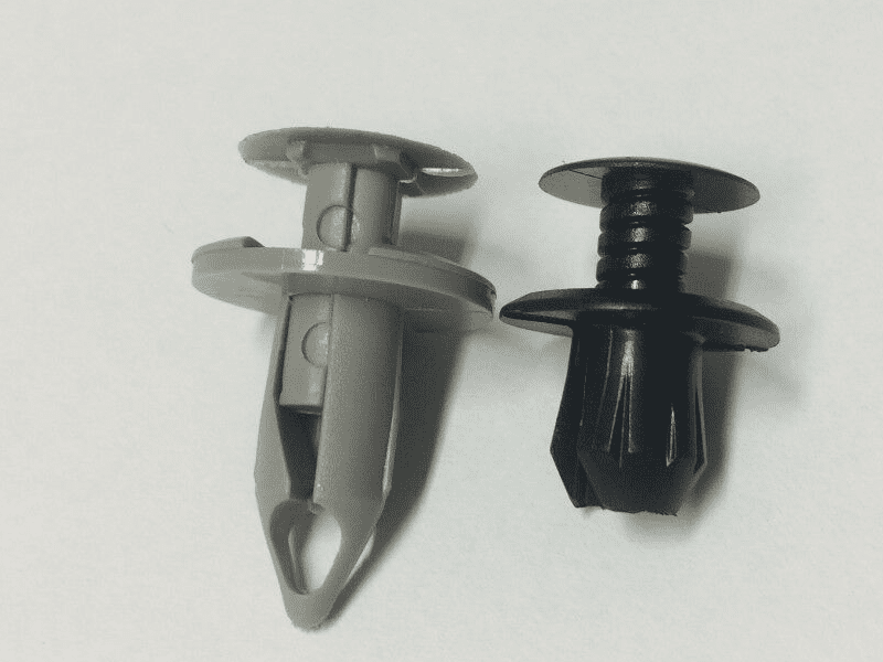 100x Grey Panel Lining Carpet Trim Clips for VW Transporter