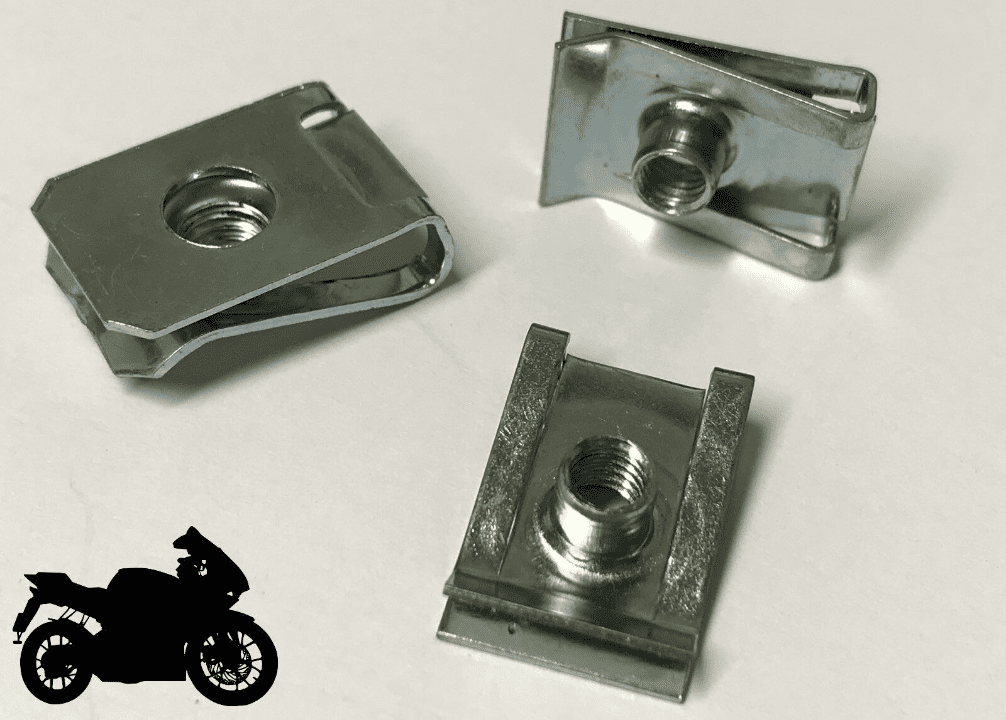 100x M5 Frame Clips for Aprilia Fairing Bodywork Ap8102375