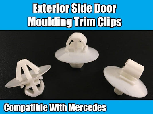 100x Plastic Trim Clips for Mercedes Sprinter Exterior Side Moulding