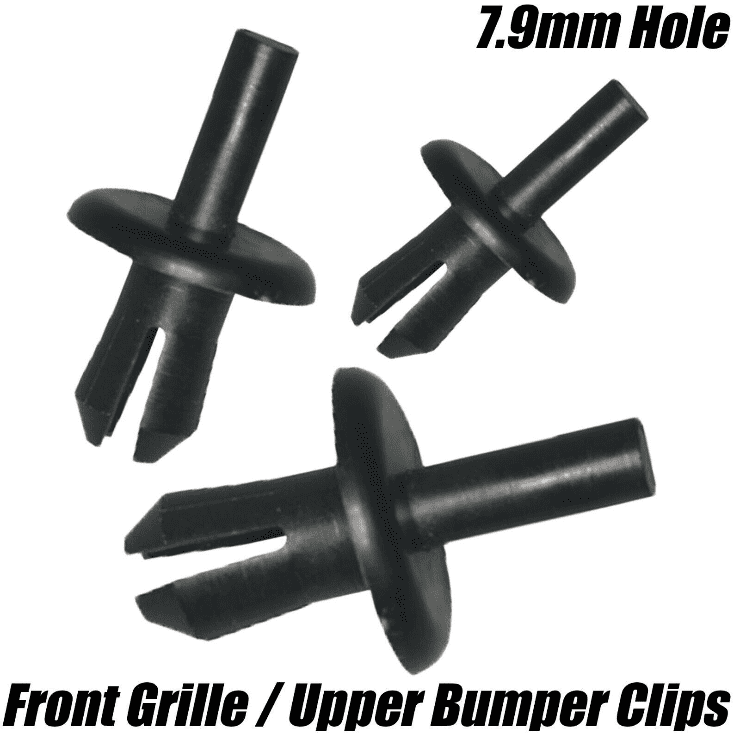 100x Upper Section Bumper & Front Grille Clips for Vauxhall Astra