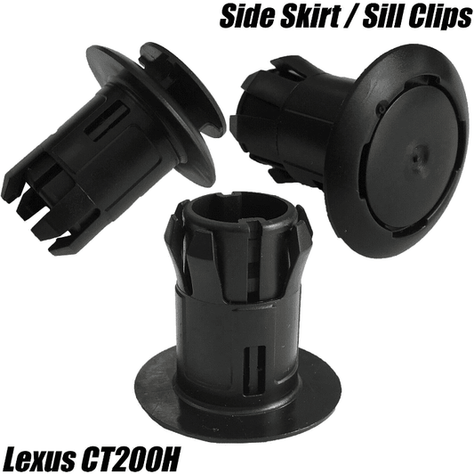10x 22mm Large Plastic Clips Rivets Side Skirt Sill Moulding for Lexus