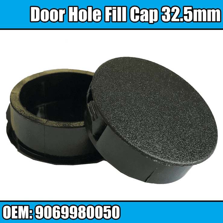 10x 31.5mm Hole Cap Clip For Mercedes Sprinter VW T5 Black Plastic