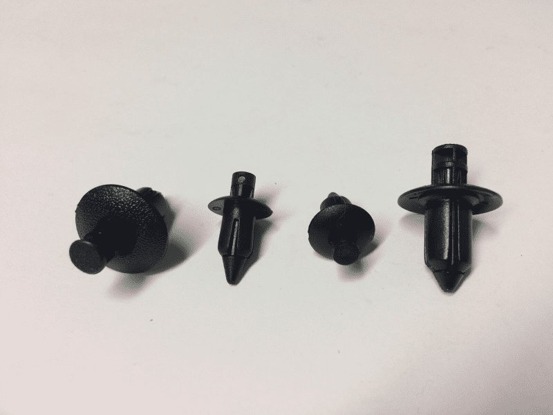 10x 6mm, 8mm Plastic Clips for Suzuki Bike Fairing Panel Fastener Rivet 5 Each