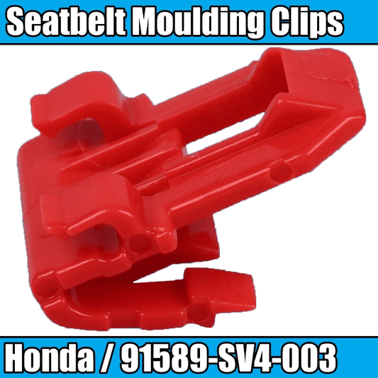 10x Belt Door Moulding Trim Clips Clamp for Honda Accord Civic