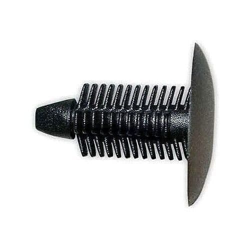 10x Black Plastic 22mmx22mm Fir Tree Panel Trim Clips for 10mm Hole for Fiat