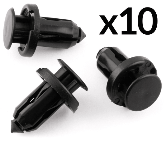 10x Bonnet Bumper Clip Rivet for Honda CRV Civic & Nissan