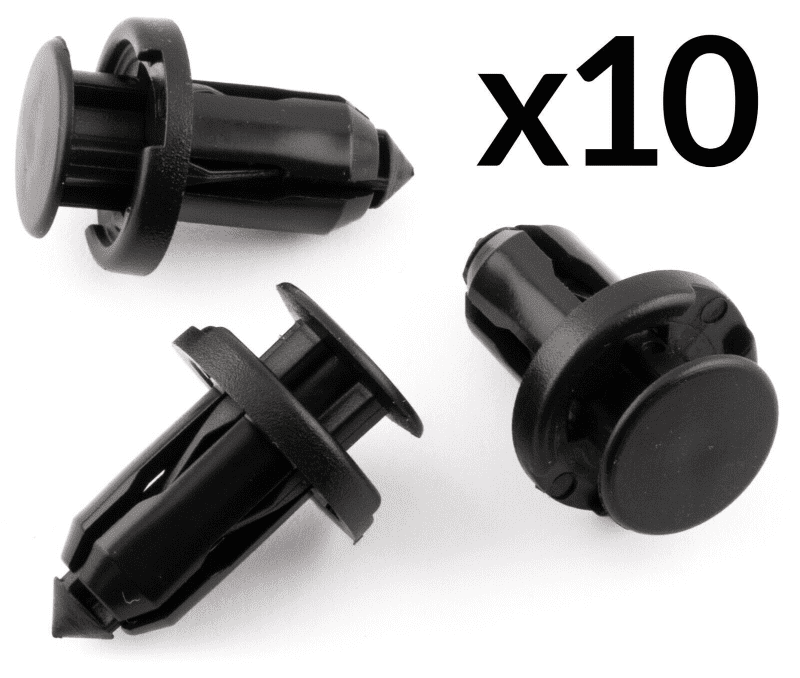 10x Bonnet Bumper Clip Rivet for Mazda & Subaru Impreza Legacy