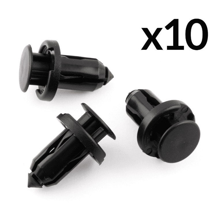 10x Bonnet Bumper Clip Rivet for Mazda & Subaru Impreza Legacy