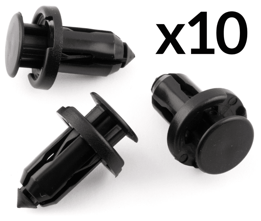 10x Bonnet Bumper Clip Rivet for Subaru Impreza Legacy Forester