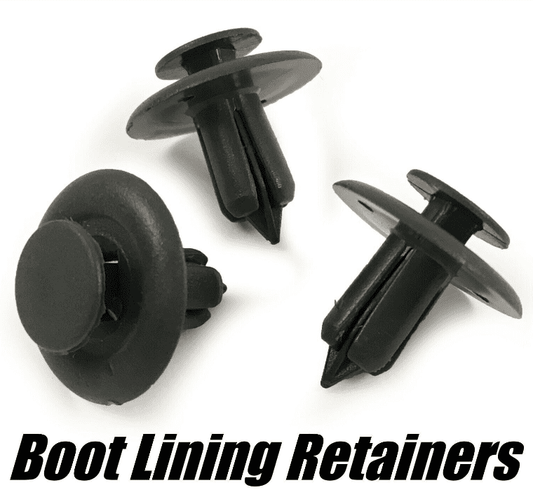 10x Boot Lining Retainer Short Dark Gray Mazda 2005>