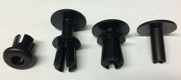 10x Boot Panel Interior Strip Plastic Rivet Trim Clips - BMW 3 Series