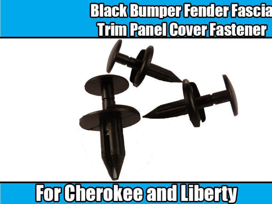 10x Bumper Fascia Trim Panel Cover Fastener Clip for Jeep Cherokee