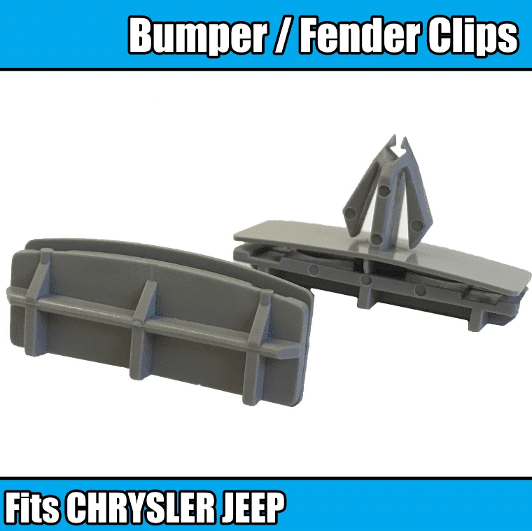 10x Bumper Fender Flare Clips for Chrysler Jeep Moulding Trim