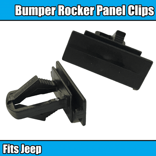 10x Bumper/Fender Rocker Panel Bumper Fascia Trim Clips for Jeep Grand Chrokee