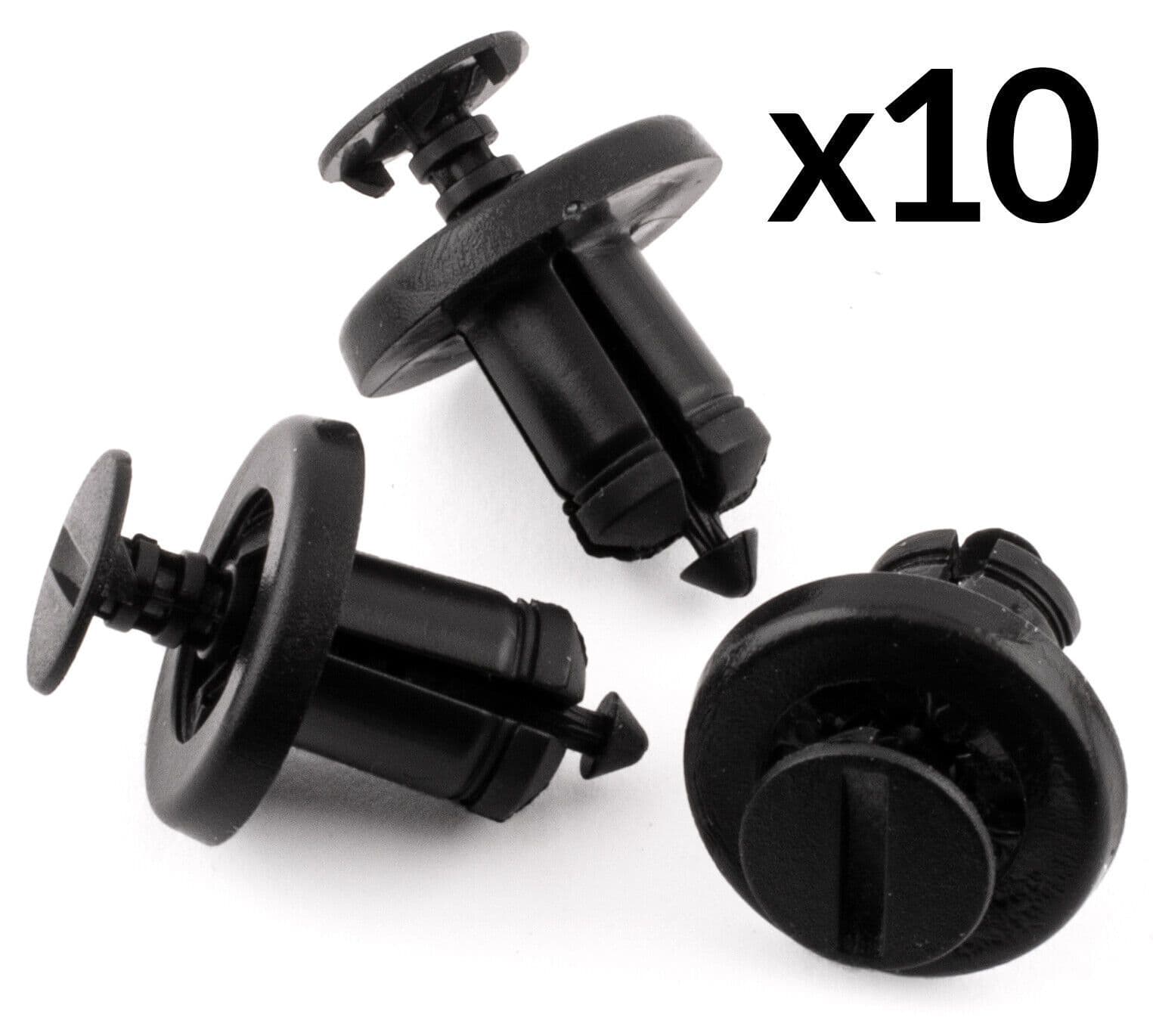 10x Bumper Wheel Arch Lining Trim Clips for Renault Clio Espace