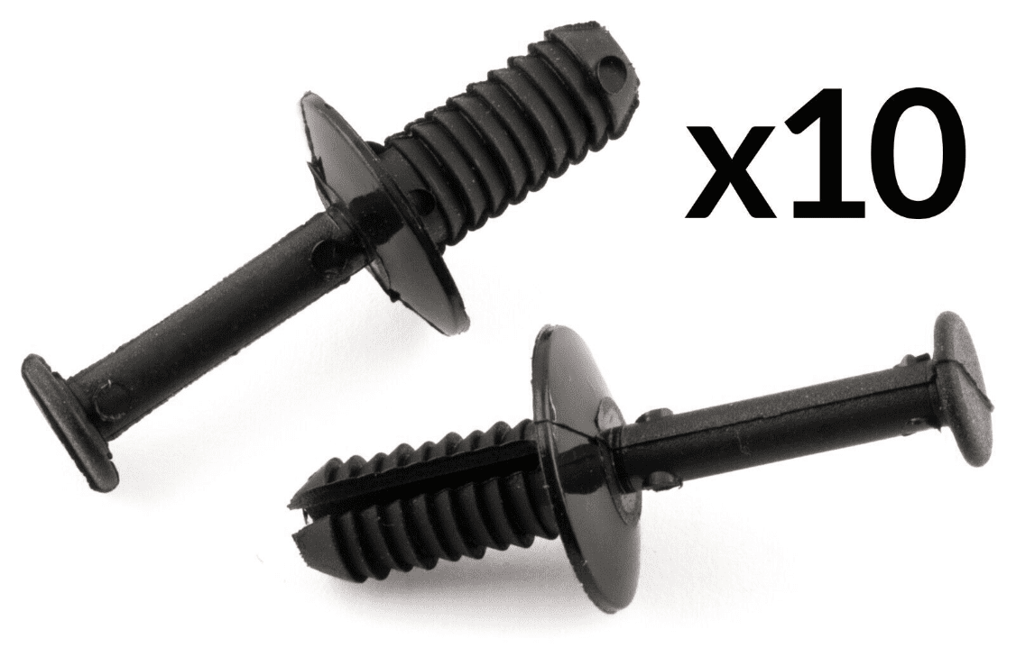 10x Bumper & Wheel Arch Retaining Trim Clips Rivet Body Panel for Vauxhall