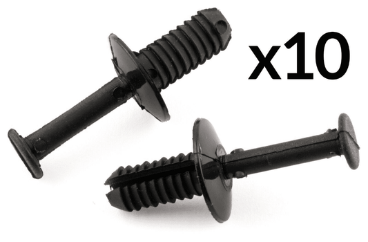 10x Bumper & Wheel Arch Retaining Trim Clips Rivet Body Panel for Vauxhall