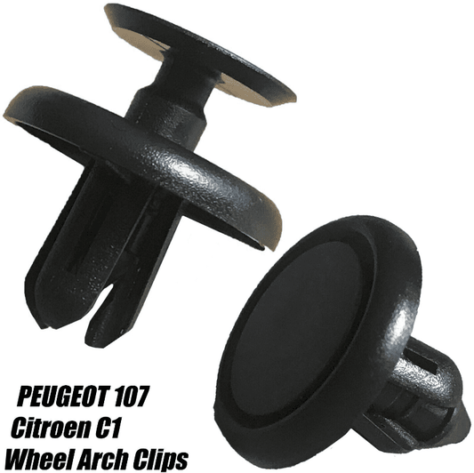 10x Clips for Citroen C1 Peugeot 107 Inner Wheel Arch Lining Mud Splashguard