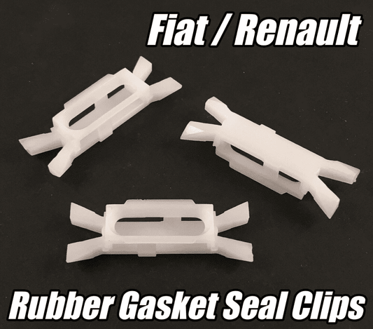 10x Clips for Fiat Renault Door Moulding Rubber Seal Weather Gasket Trim 7078732