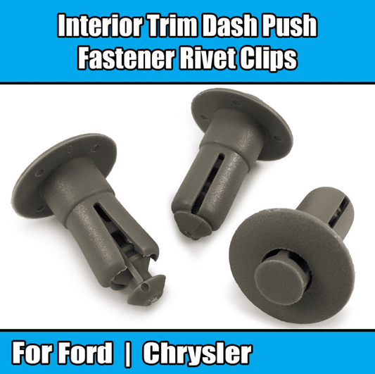 10x Clips for Ford Chrysler Dodge Interior Trim Dash Push Fastener Rivet N808791