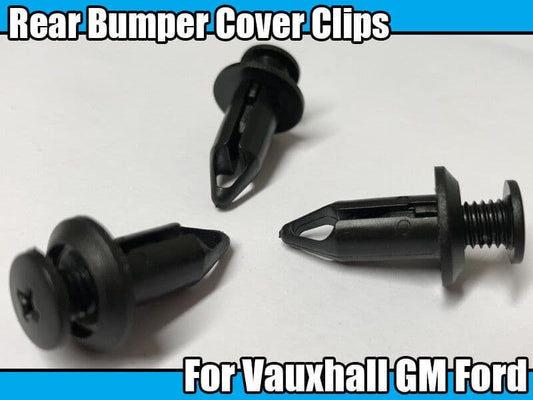 10x Clips for Ford Chrysler Rear Bumper Bump Cover Retainer 8mm Trim Screw Rivet