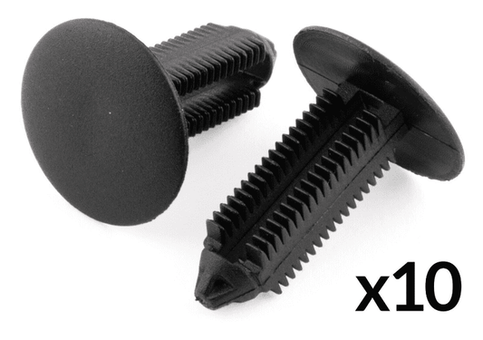 10x Clips for Ford Fiesta Escort Seat Fairing Stopper & Rear Trim Panel Retainer