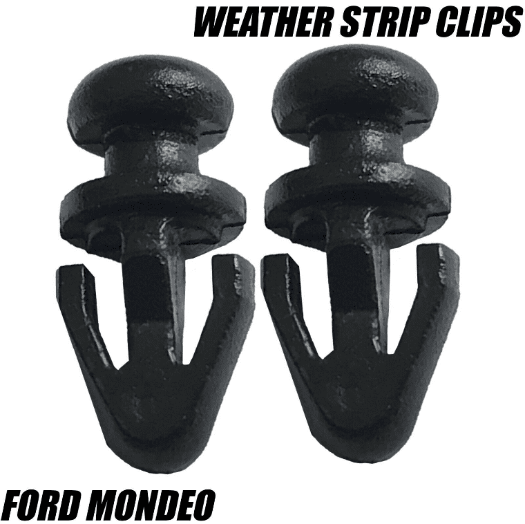 10x Clips for Ford Mondeo Escort Door Seal Sill Lower Rubber Weatherstrip Gasket