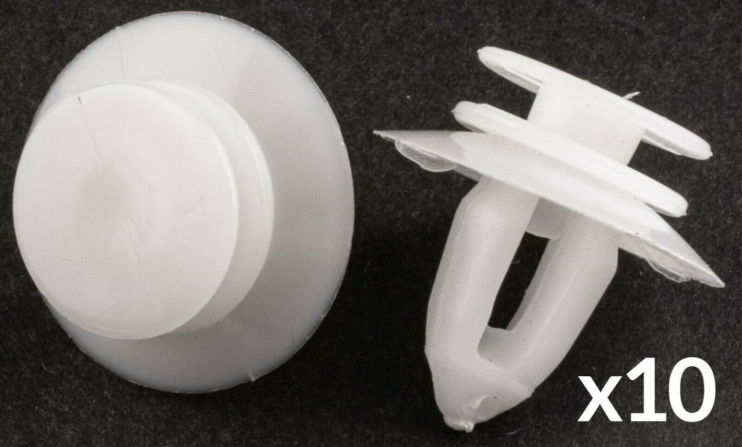 10x Clips for Mercedes Sprinter Door Card Panel Mounting Bracket White Plastic