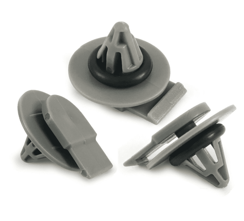 10x Clips for Mini Cooper S R50 R52 R53 R56 Wheel Arch Trim Grey Plastic Rubber