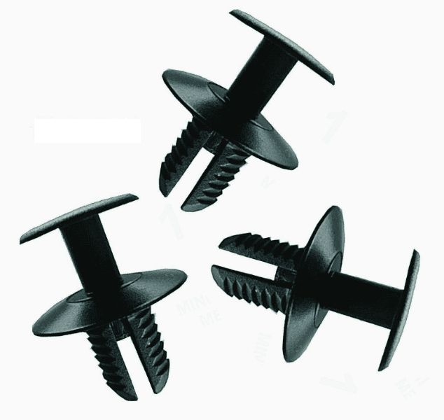 10x Clips for Volvo S40 S60 V40 V70 Xc Engine Under Tray Trim Wheel Arch Black