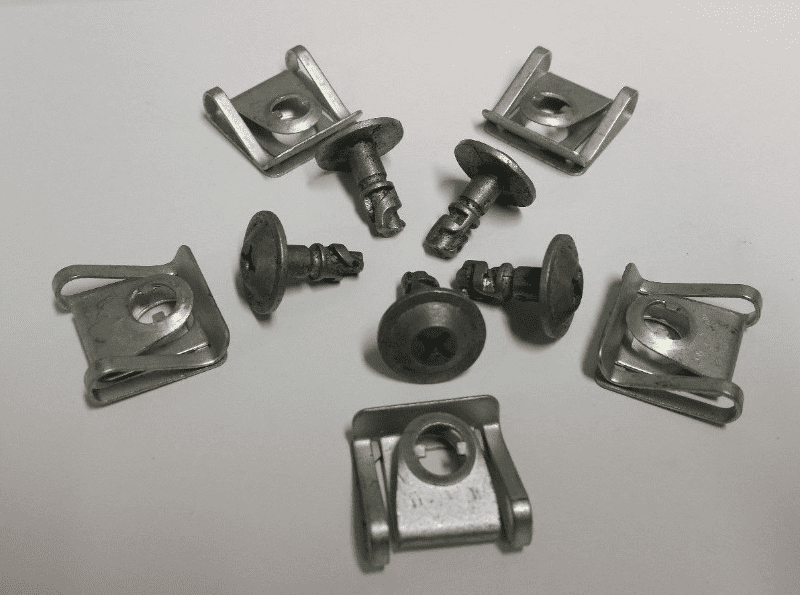 20 PZ VITI Auto Base Tipo U Attacco Clip Fissaggio Montaggio Parafango - Foto 4