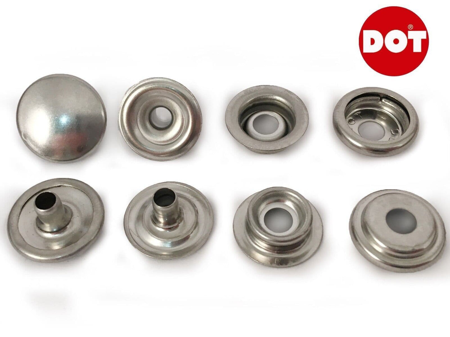 10x Genuine Dot Stainless Steel Stud Boat Canopy Canvas Fastener Kit With Tools