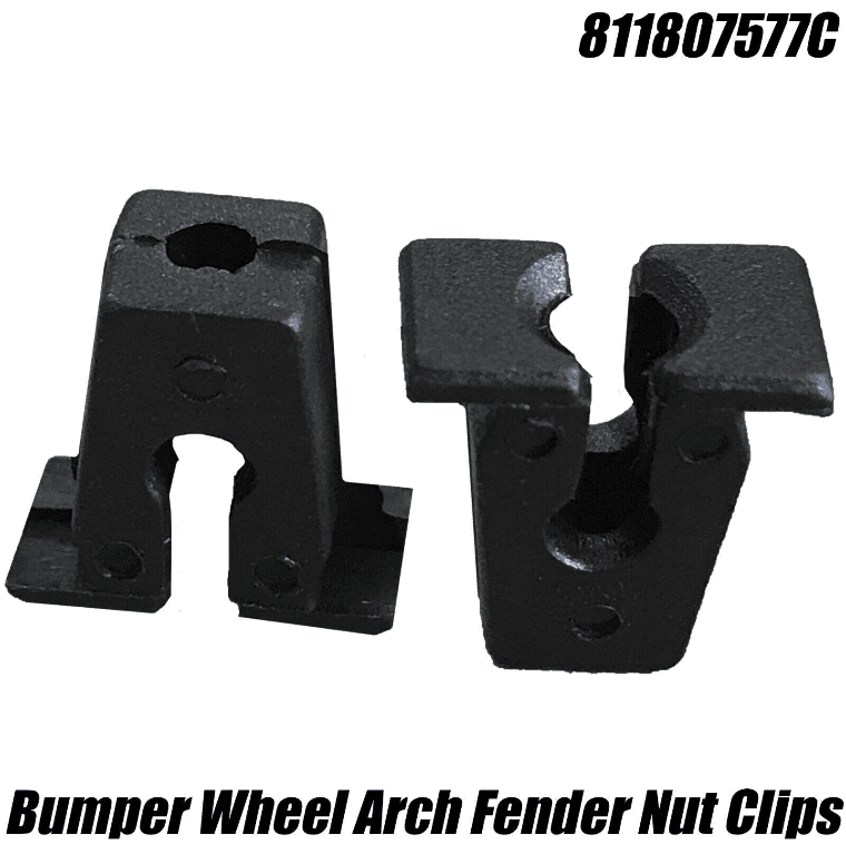 10x Nuts for VW Golf Mk1 Mk2 Mk3 Gti Vr6 Corrado Wheel Arch Trim Fixing Insert