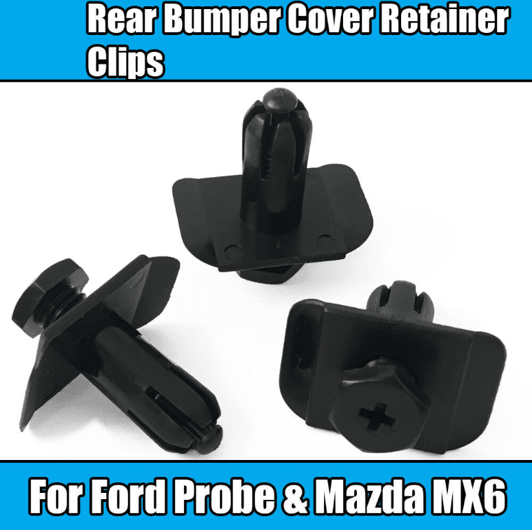 10x Rear Bumper Cover Retainer Trim Clips for Ford Probe & Mazda