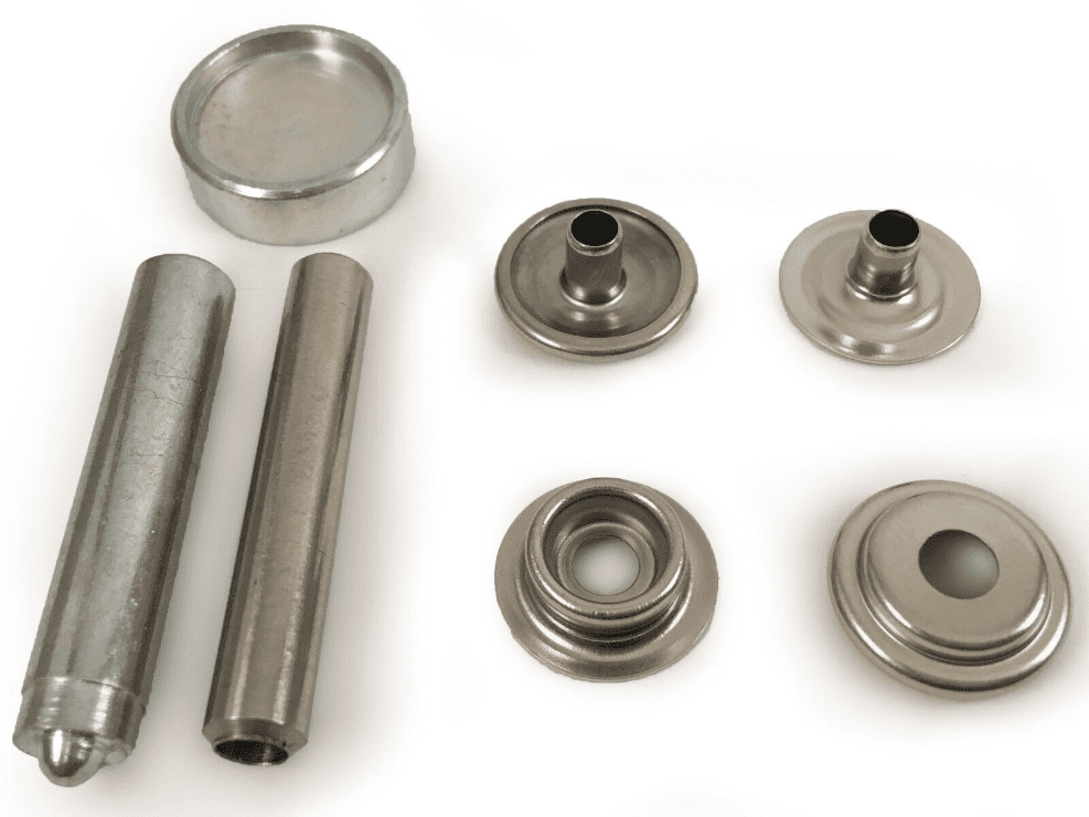 10x Snap Stud 316 Stainless Steel Boat Canopy Canvas Fastener Kit With Tools