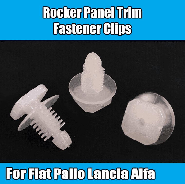 10x Trim Clips Fastener for Alfa Romeo Lancia Fiat Palio Rocker Panel