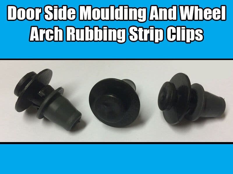 10x Wheel Arch Door Side Moulding Trim Clips for Audi & Skoda