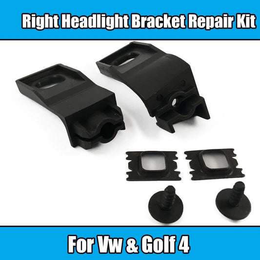 1X Headlight Kit for VW Golf Mk4 Bora Bracket Holder Repair Kit Front Right