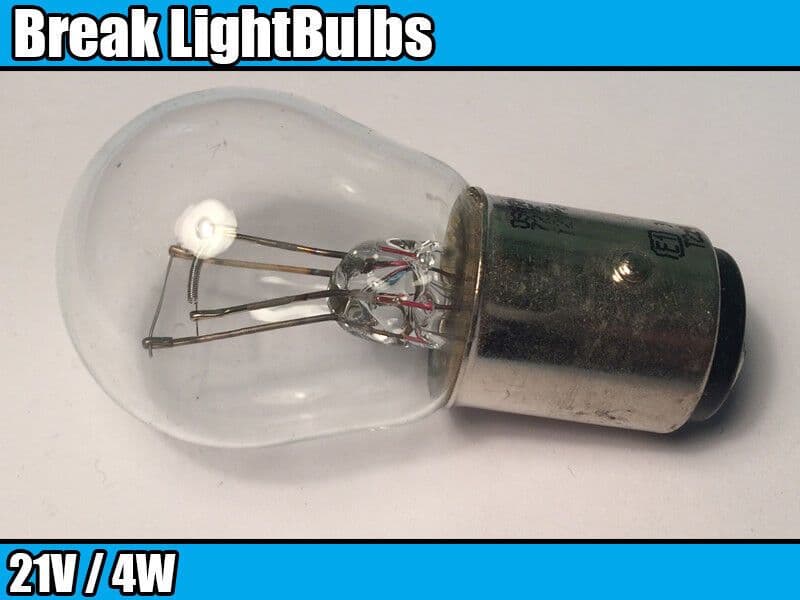 1x Light Bulb Osram  21V/4W Ampul Park 1016 Parking Light Brake Lamp