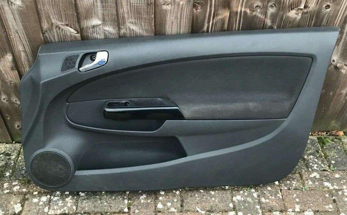 1x Van Chrome Inner Interior Door Handle Right Driver Side for Vauxhall Corsa D