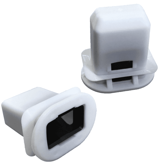 1x White Rear Cushion Seat Screw Fixing Grommet for Audi Q7 A4 B8 A5 A6