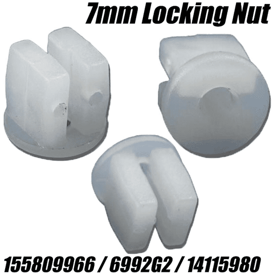20x 7mm Locking Nuts Wheel Arch Door Panel Grommet for VW Audi SEAT Fiat