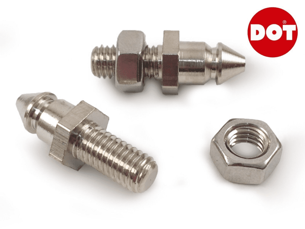 20x Genuine Dot M5x10mm Threaded Base Stud Marine Boat Canopy Cover Fastener