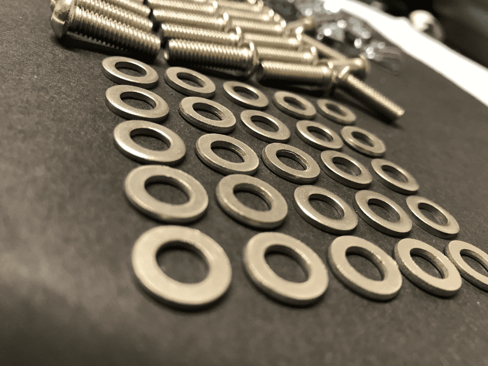 25x M6 Speed Fastener Washer Bolt Set for Jaguar XJ Belly Pan Undertray