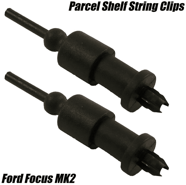 2x Rear Boot Parcel Shelf Strap Cord Clip for Ford Focus 2004-2010 A466K45Ac
