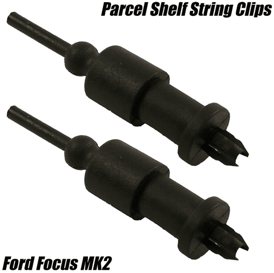 2x Rear Boot Parcel Shelf Strap Cord Clip for Ford Focus 2004-2010 A466K45Ac